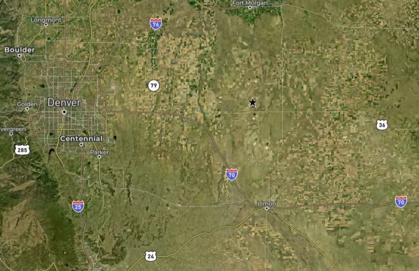 Affordable Parcel of CRP with Good Road Frontage near Denver Metro