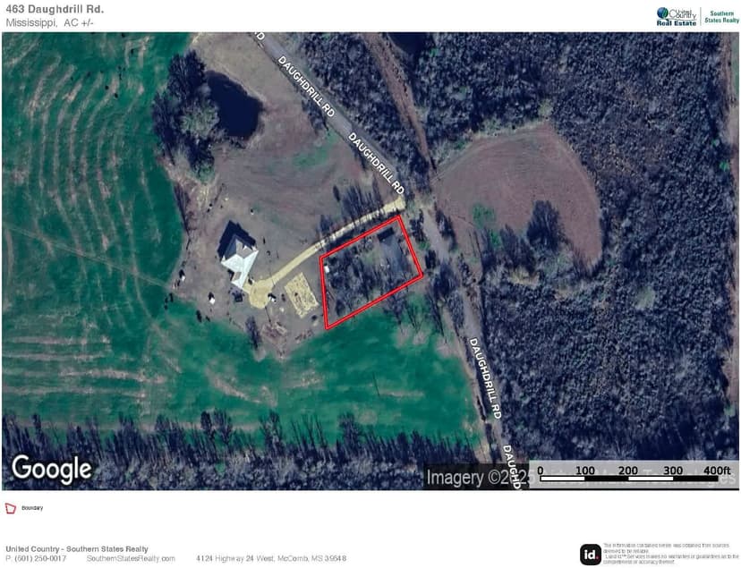 Brick Home in Lawrence County MS