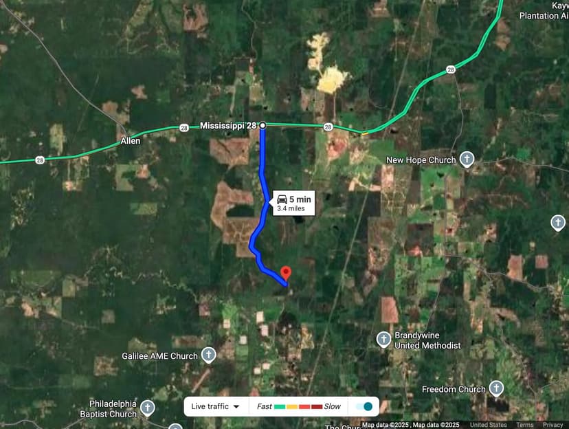 36.5 Acres in Copiah County, MS