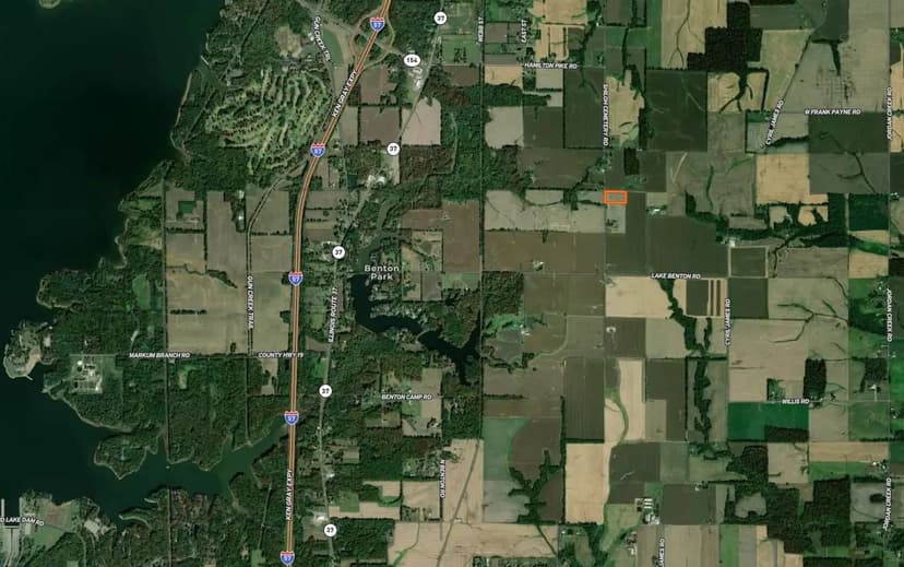 5± Acre Building Lot Near Rend Lake for Sale – Franklin County 