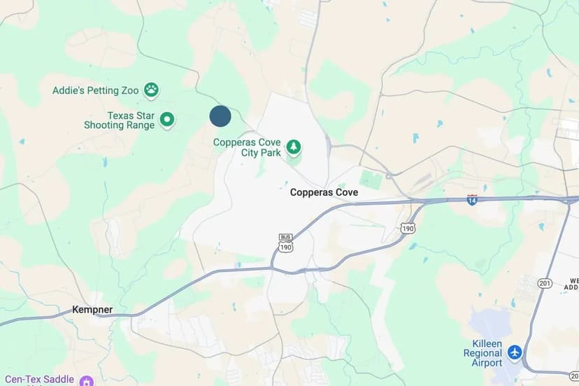 25 Acres Just West of Copperas Cove – Big Views, Big Opportunity!