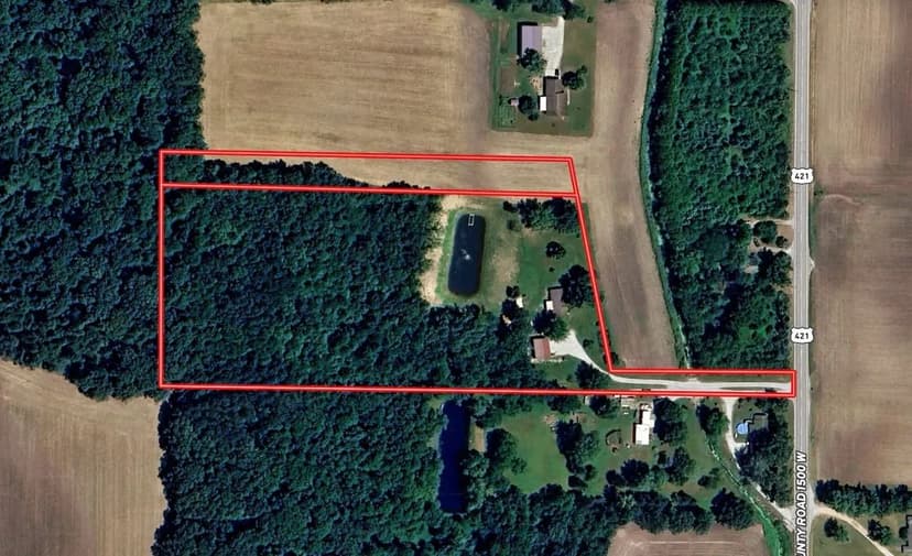 Home on 10 +/- acres 431 N US HWY 421 Medaryville IN, Pulaski County