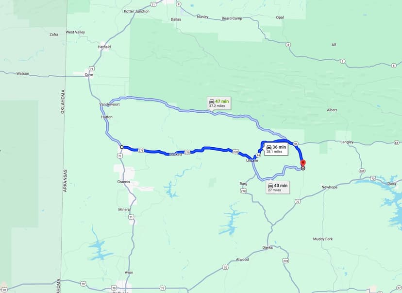 44 Acres in Howard County, AR 