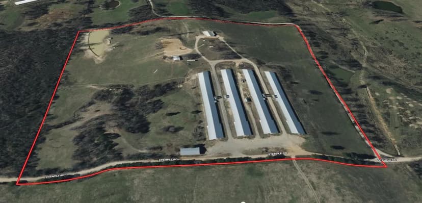 40 Acre Poultry Farm in Sevier County, AR 