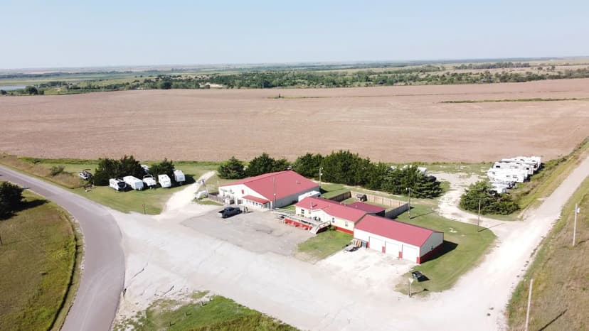Bait and Tackle Shop + 3 Bed, 2 Bath Home in Rooks County, KS