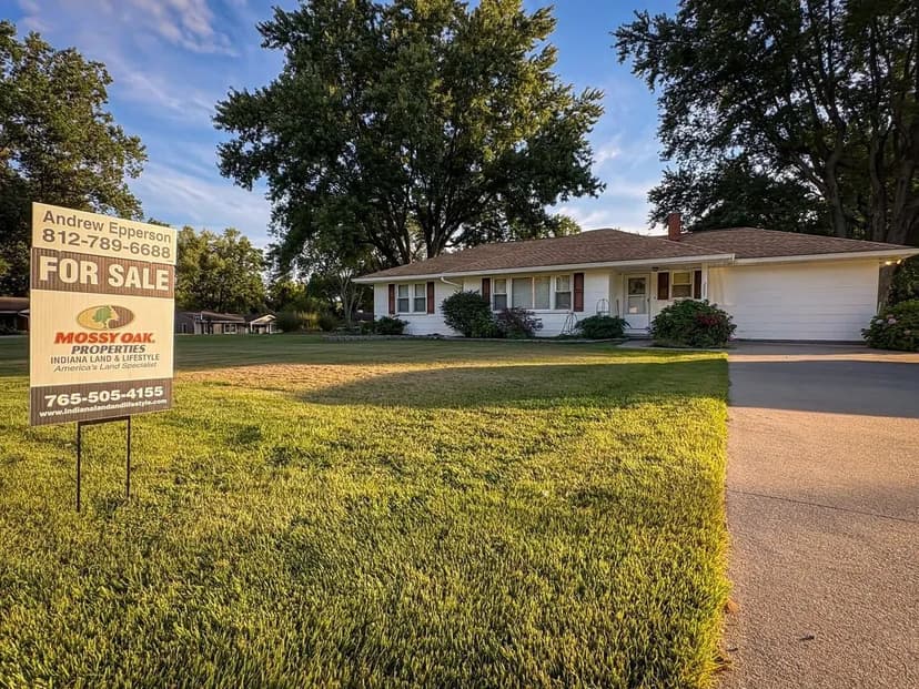 Secluded Single Level Home in Vincennes