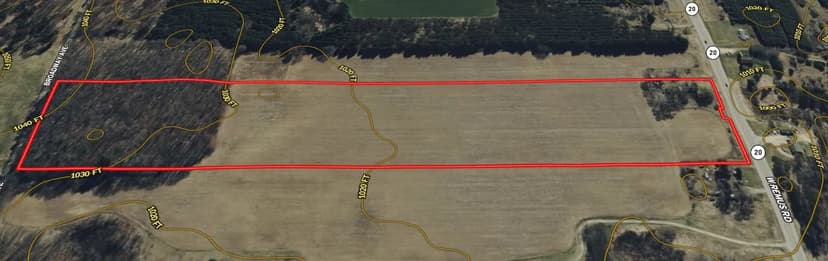 26.6 Acres on a Paved Road in Isabella County MI