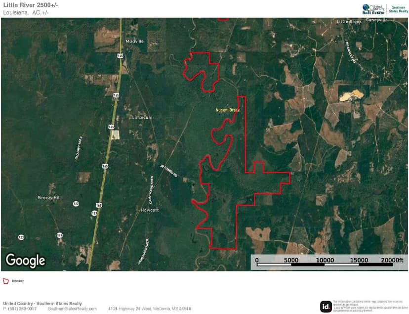 Duck, Deer, and Fishing Land for Sale on Little River