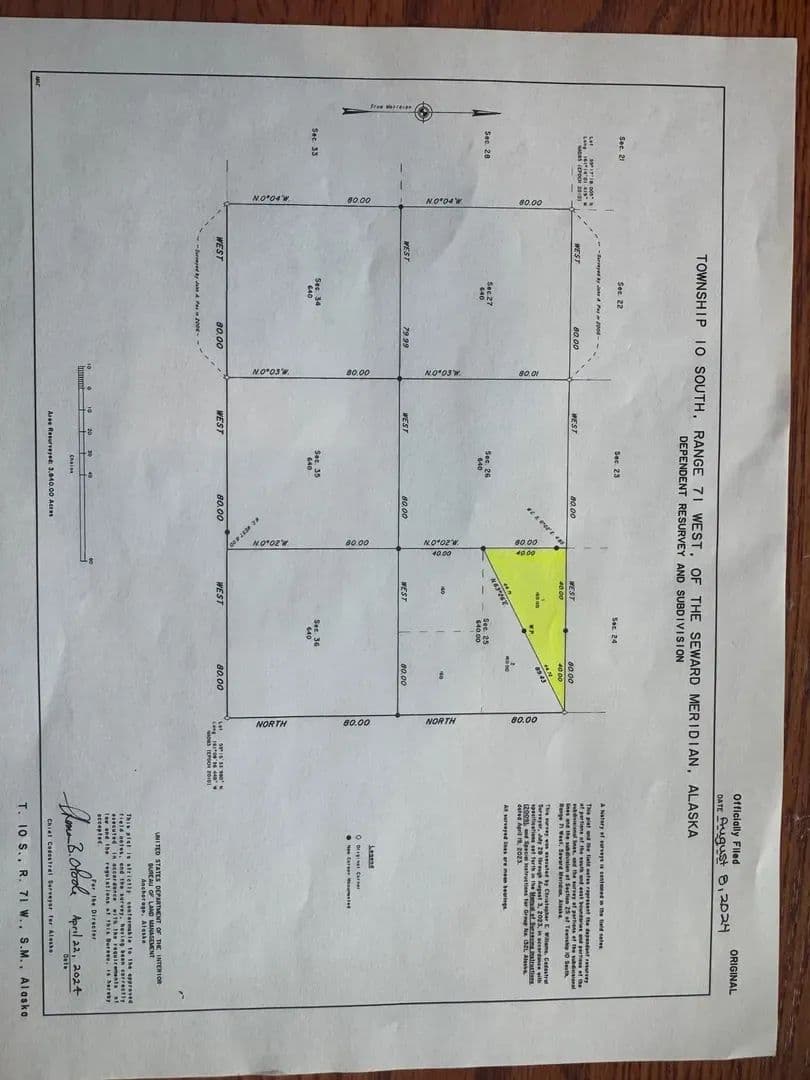 160 acres of prime hunting and fishing