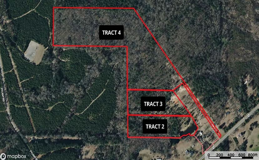 9.025 Acres Residential Land for Sale NE Lincoln Parish