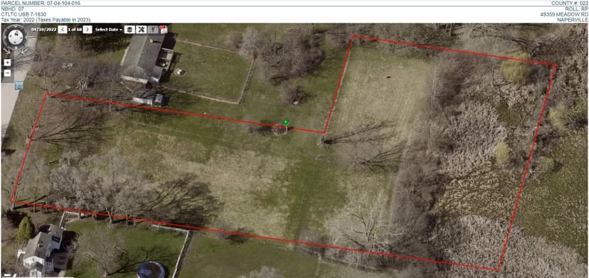 NEW PRICE! 2.5 Acre Buildable Parcel in Naperville!