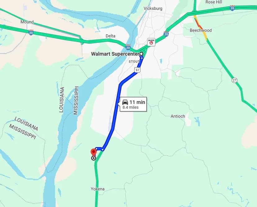 48 Acres in Warren County, MS