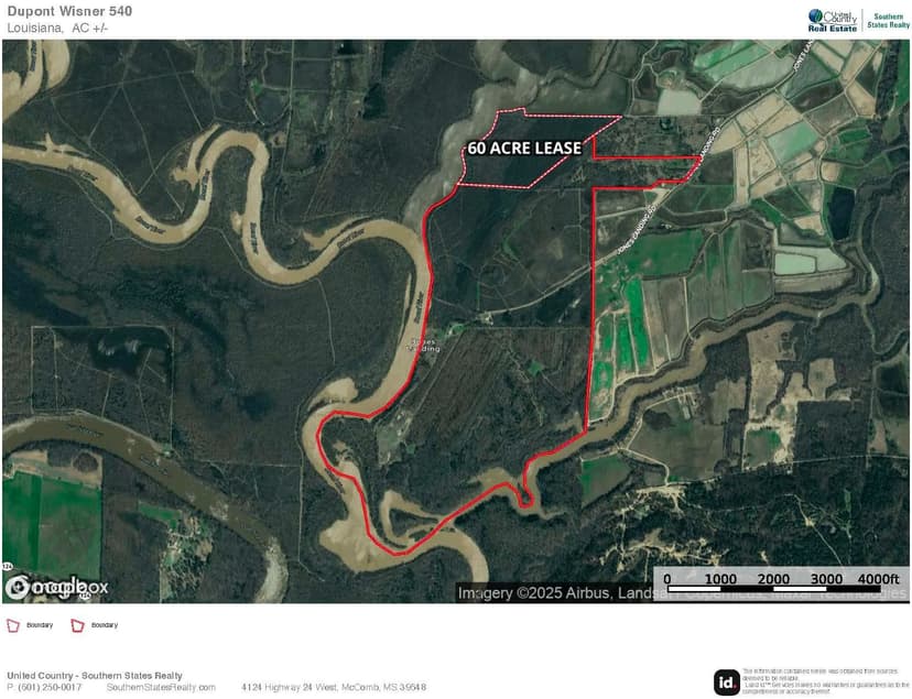 Duck and Deer Hunting Land for Sale Wisner  LA