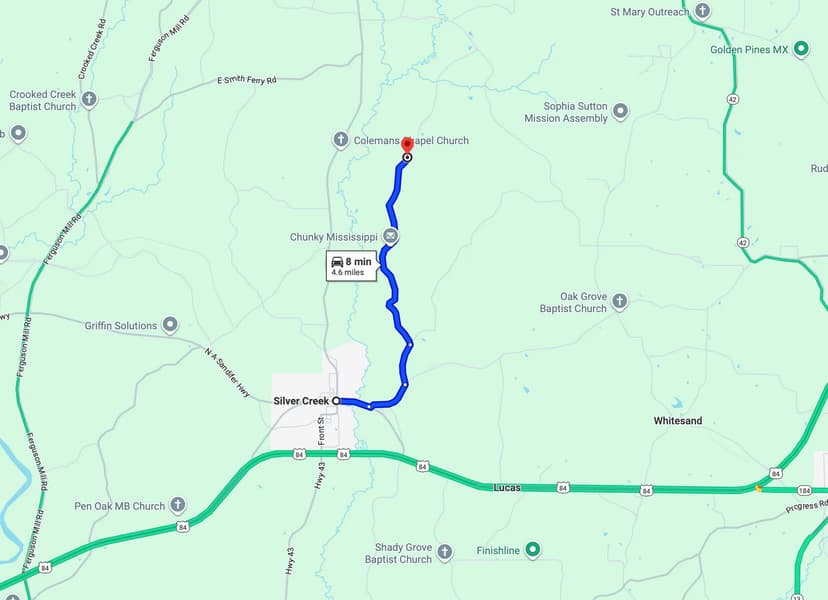 55 Acres in Lawrence County, MS 