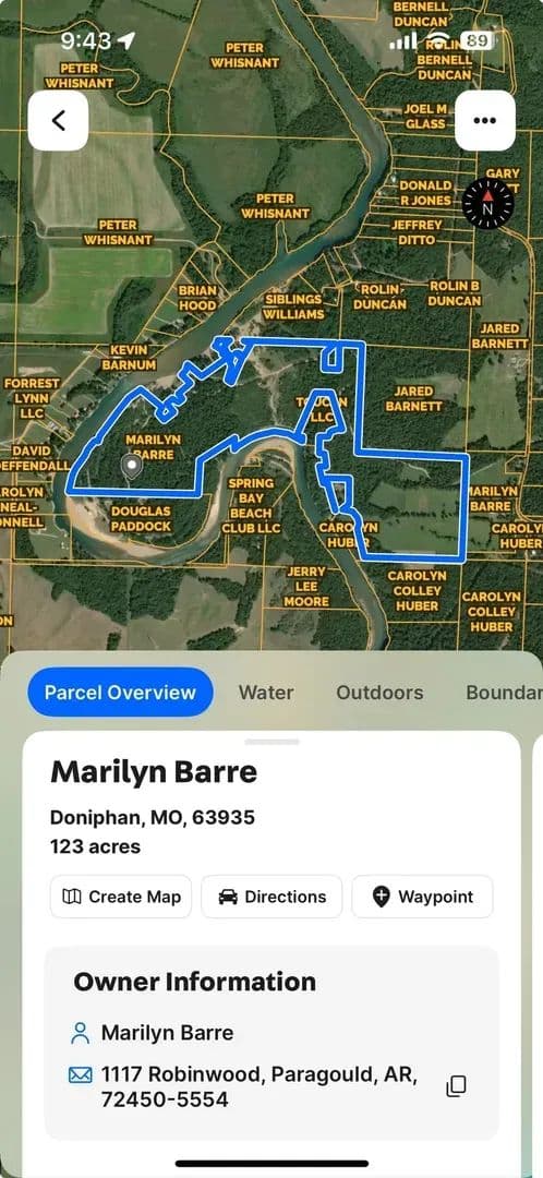 123+/-AC of Pristine Natural Beauty Located in Doniphan, MO