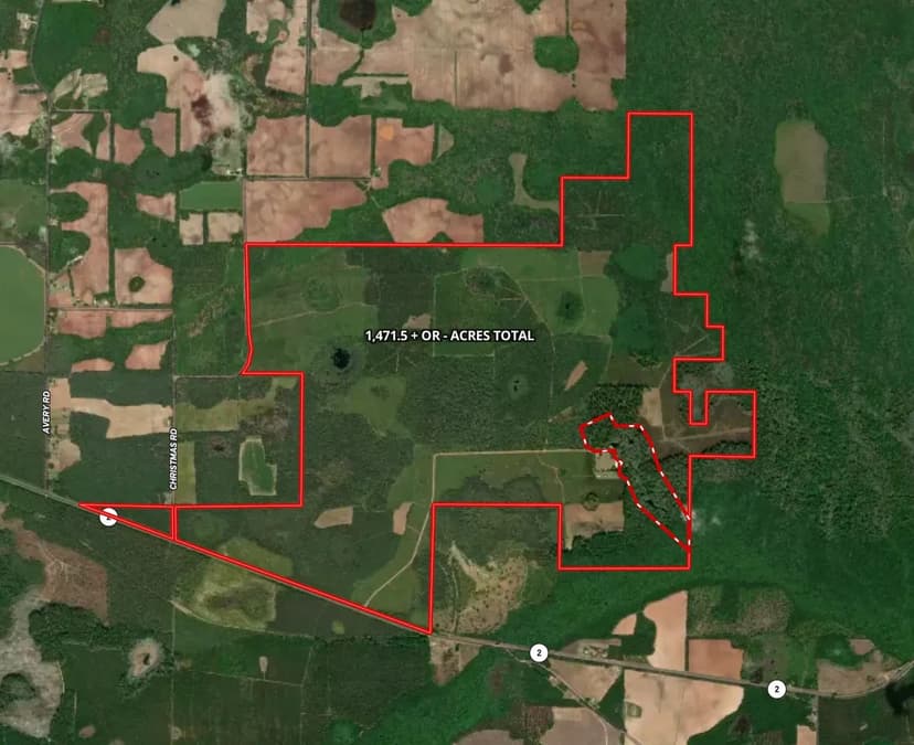 1,472± Acres in Northwest Florida – Premier Recreational & Timber Investment Tract