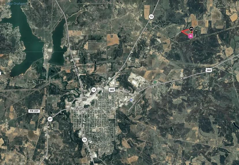 39.668 Acres Graham TX