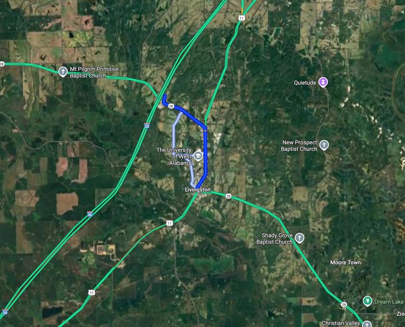 215 Acres in Sumter County, AL 