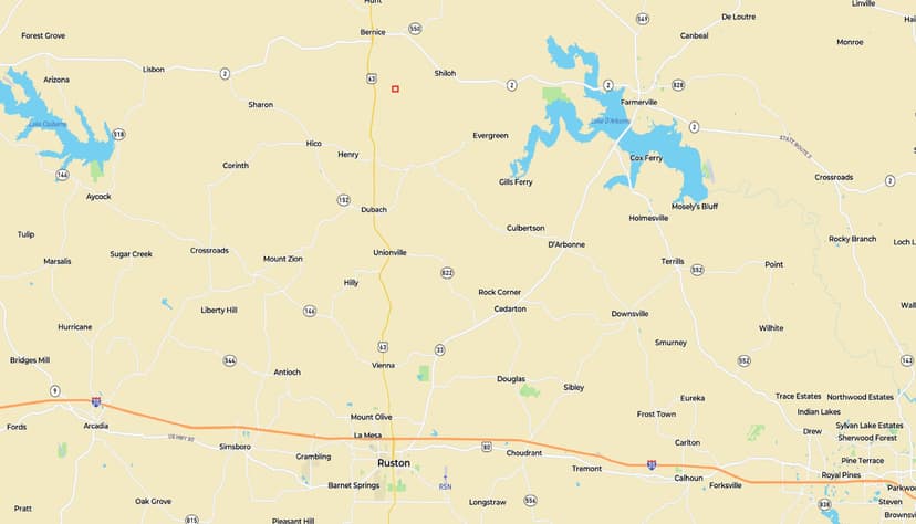 50 Acres in Union Parish, LA 