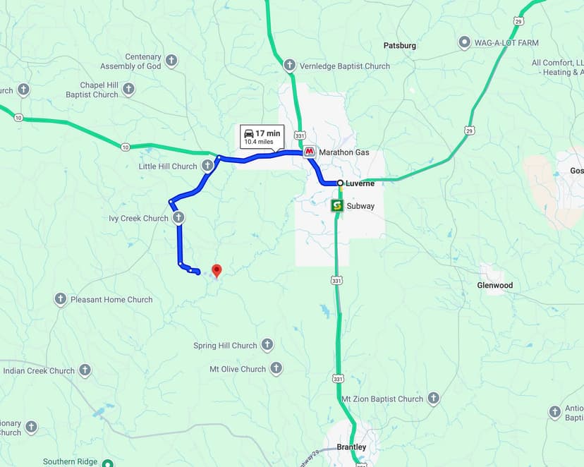 85.5 Acres in Crenshaw County, AL 