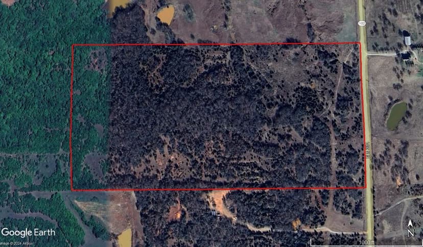 80 Acres Hunting or Grazing Land / Pottawatomie County OK