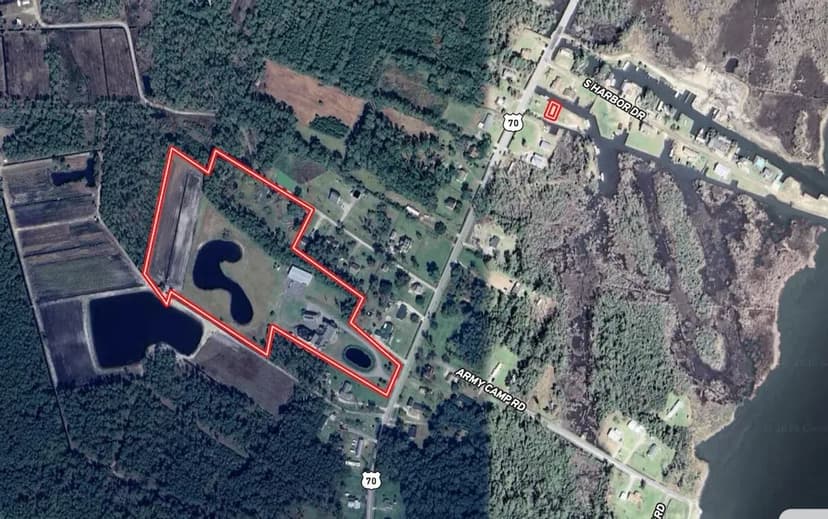 Luxury Estate and Outdoor Retreat on Acreage for sale in Carteret County, NC!