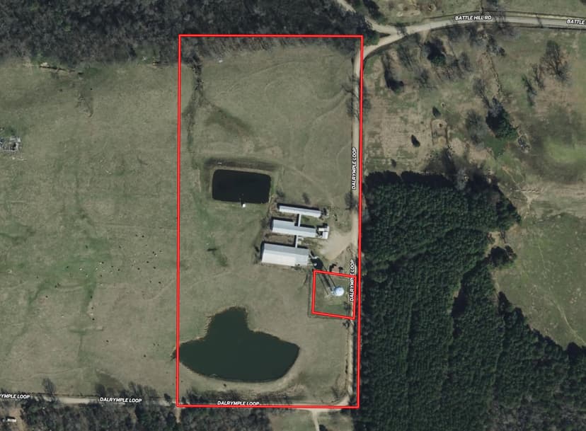 19.49 Acres with a Home in Howard County, AR 