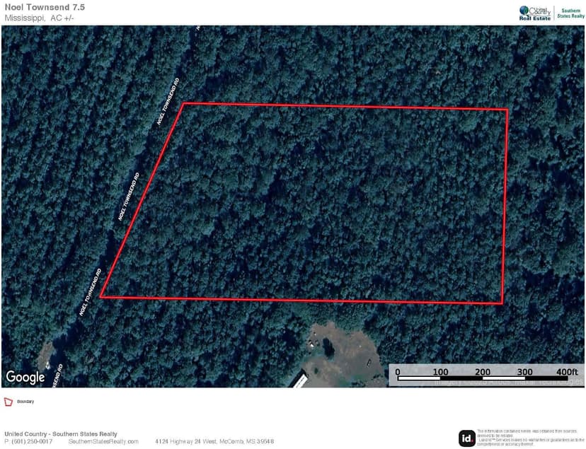 7.5 acre Homesite for Sale Covington Co. Ms