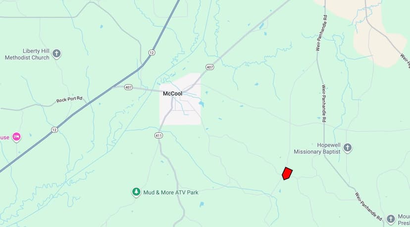 21 Acres in Choctaw County in McCool, MS