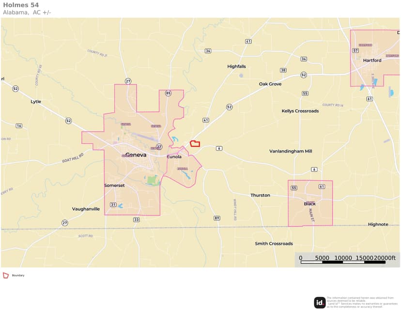 53.58 Acres in Geneva County, AL 