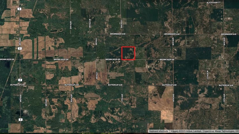 40 acres of recreational land in the Town of Monroe, Adams County