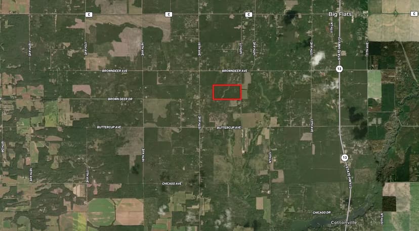 80-acre timber tract in the Town of Big Flats