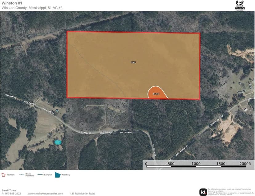 81 Acres in Winston County, MS