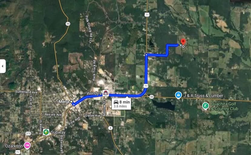 12.19 Acres in Polk County, AR 