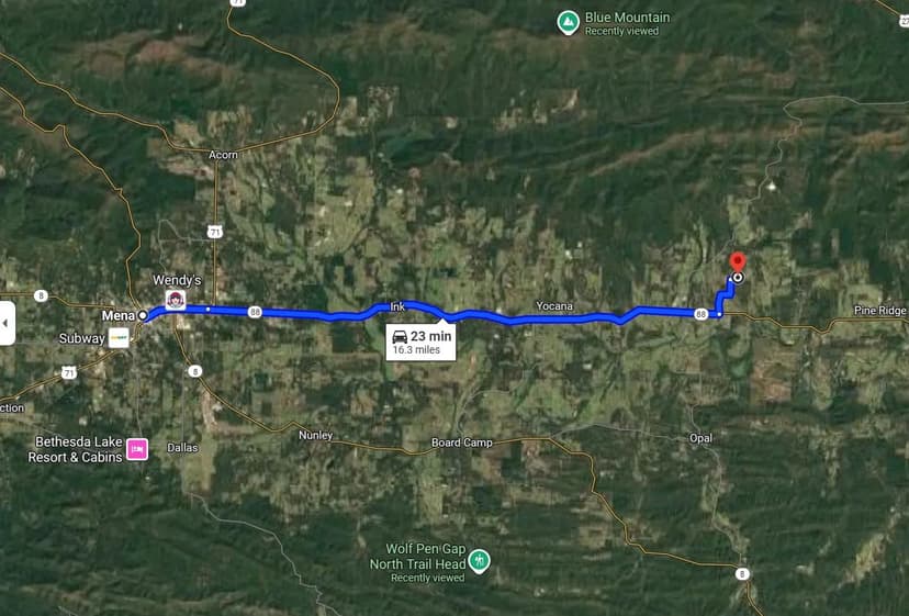 10 Acres in Polk County, AR 