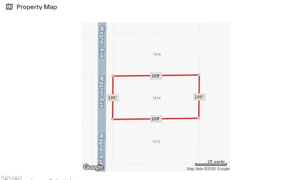 Property from 1514 Wagner AVE - KW - Lehigh Acres, Florida, 33972