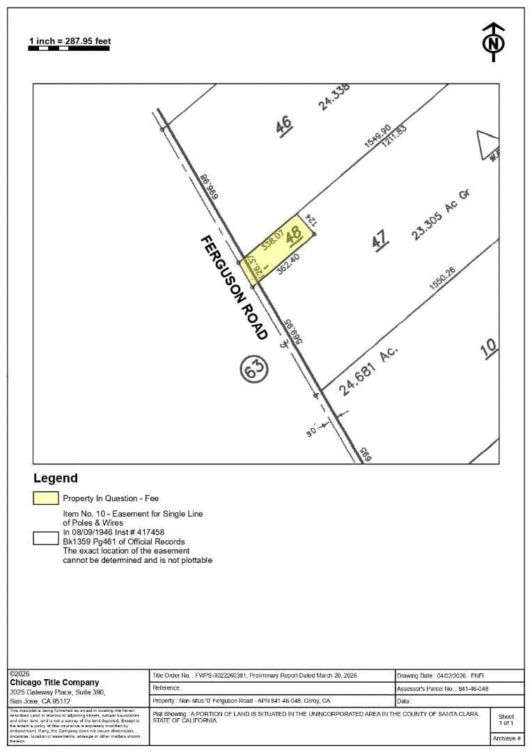 Vacant Land in Gilroy