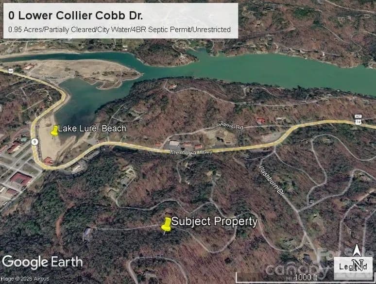 0.95 Acres of Land for Sale in Lake Lure, North Carolina - Lake Lure, North Carolina, 28746