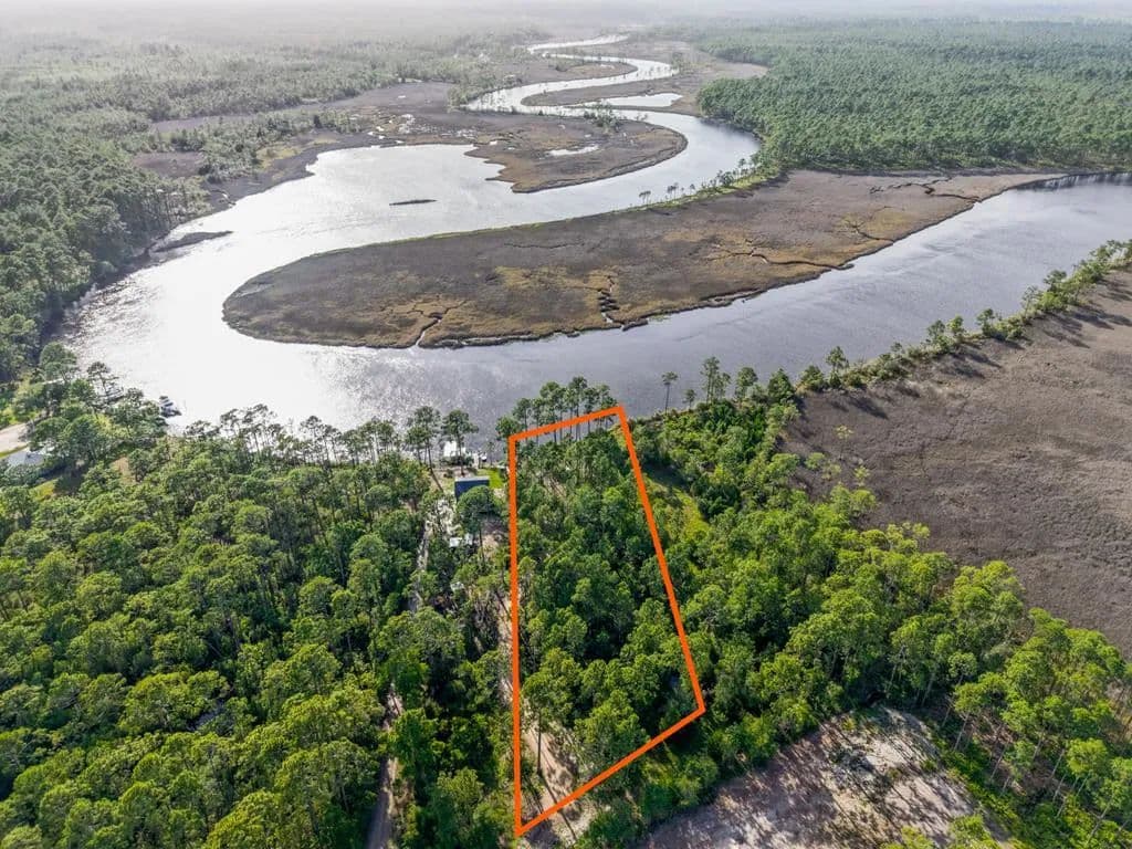 Property from 150 New River Ln - KW - Carrabelle, Florida, 32322