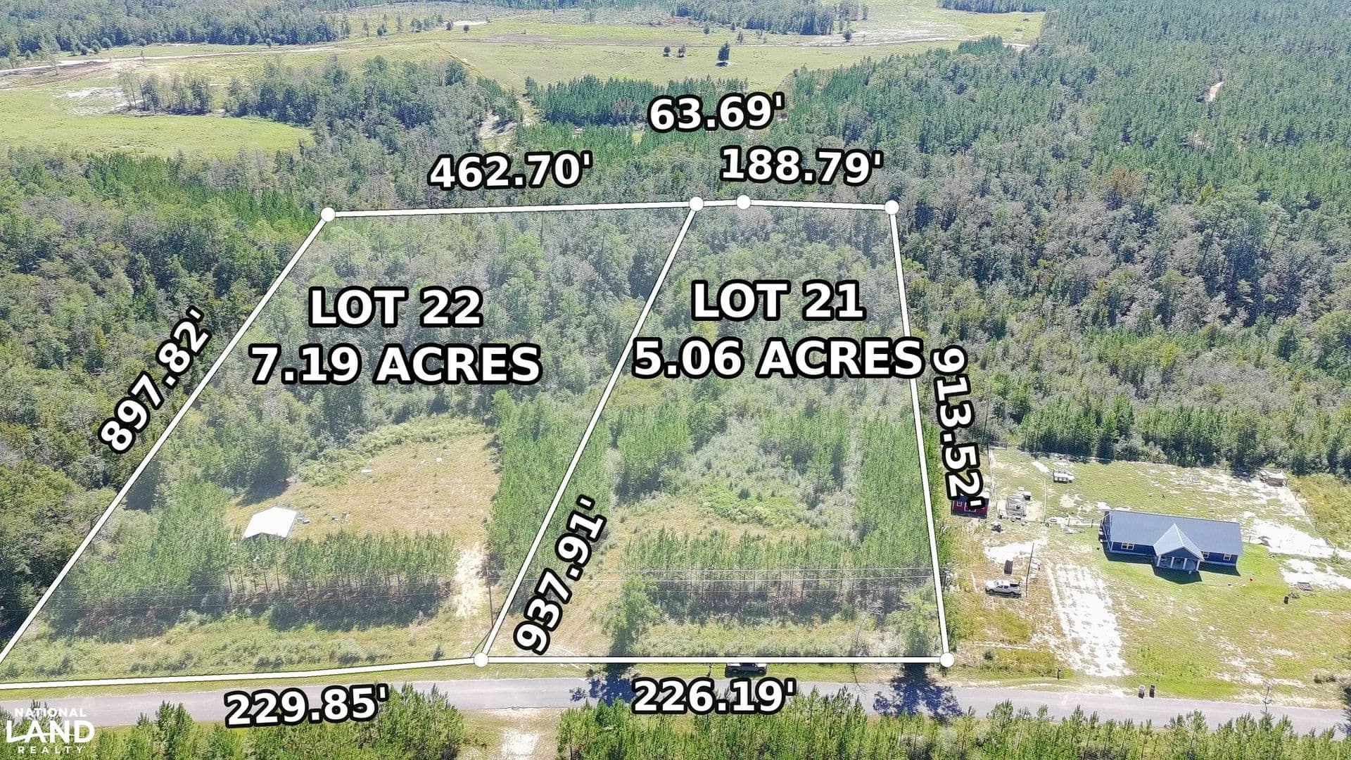 5+ Acres Homesite in Jay - Jay, Florida, 32565