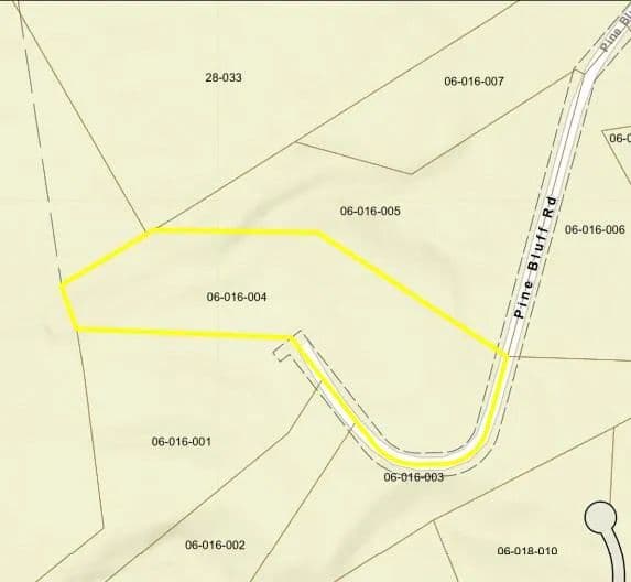 Property from Lot #4 Pine Bluff Road - KW