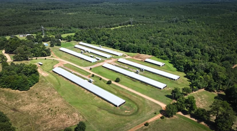 21 Acre Poultry Farm in Union Parish, LA 