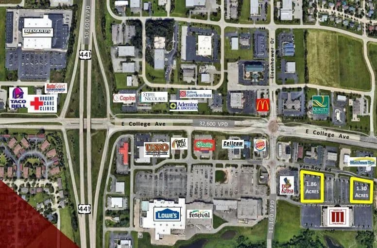 Land -Retail in Appleton - Appleton, Wisconsin, 59415