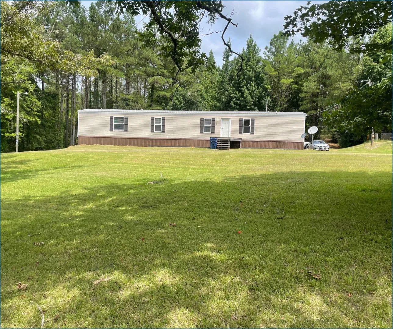 6.8 Acres with a Mobile Home in Montgomery County at 62 Vaiden Kilmichael Road in Kilmichael, MS - Kilmichael, Mississippi, 39747