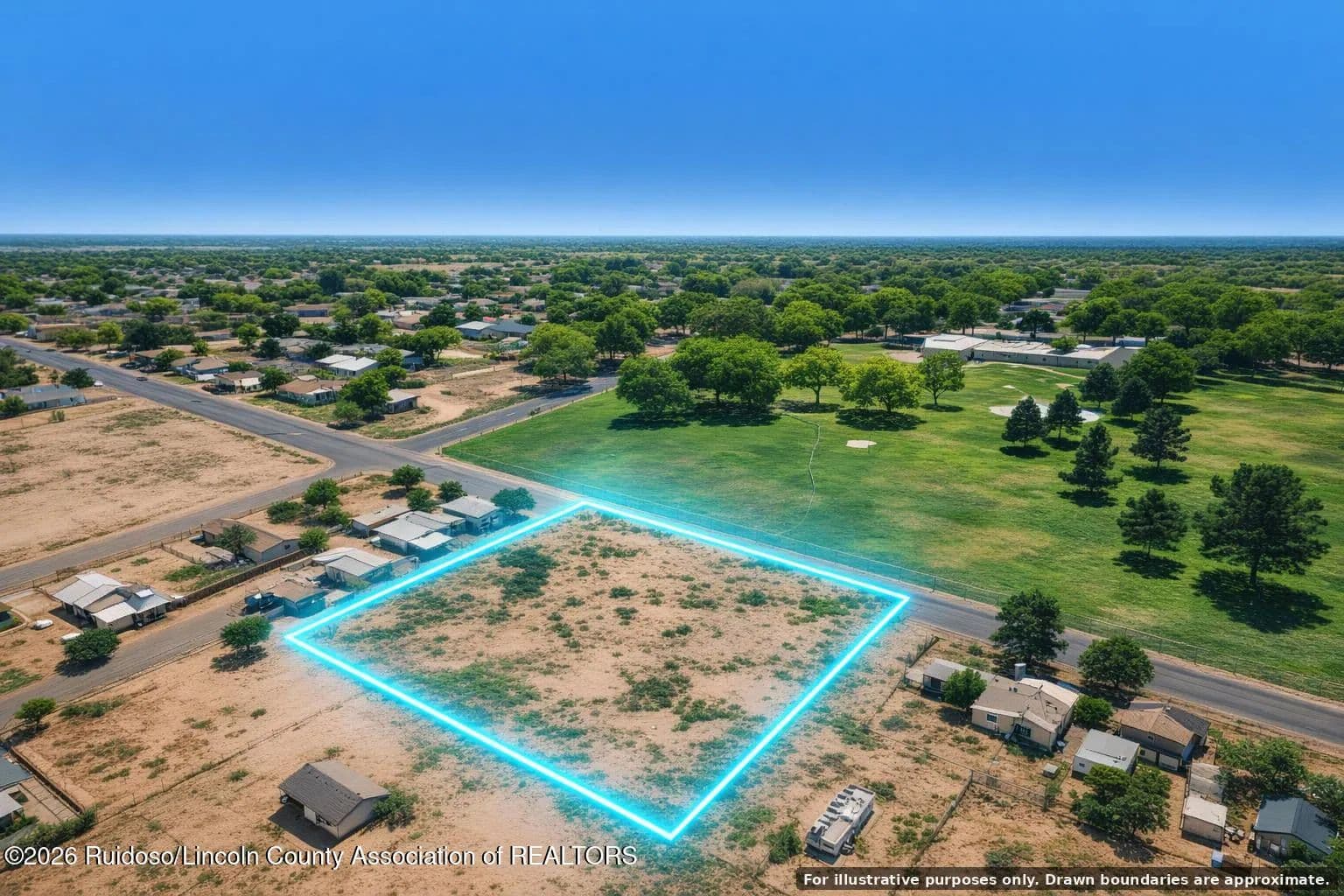Property from 0 E Reed Street - KW - Roswell, New Mexico, 88203