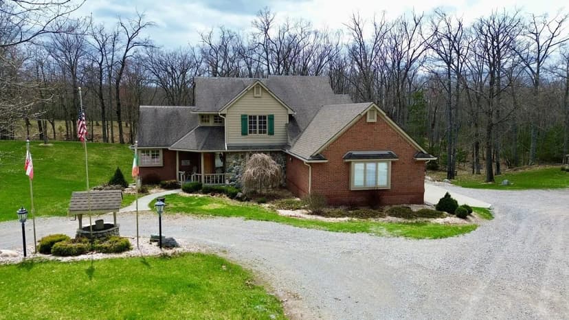 R & R Ranch / 167 +/- Acres / 10838 Broad Road, Lachine, MI 49753 / 5 bd, 3 full ba, 2 half ba, 4,132 +/- Sq Ft.