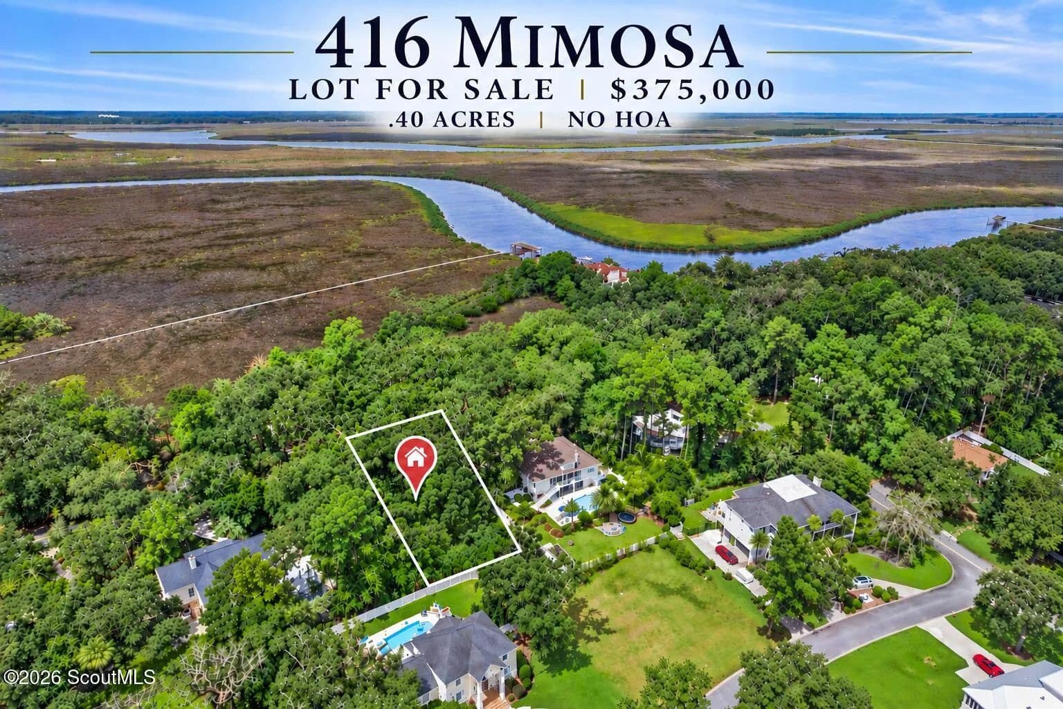 0.4 Acres of Land for Sale in St. Simons Island, GA - Georgia, 31522