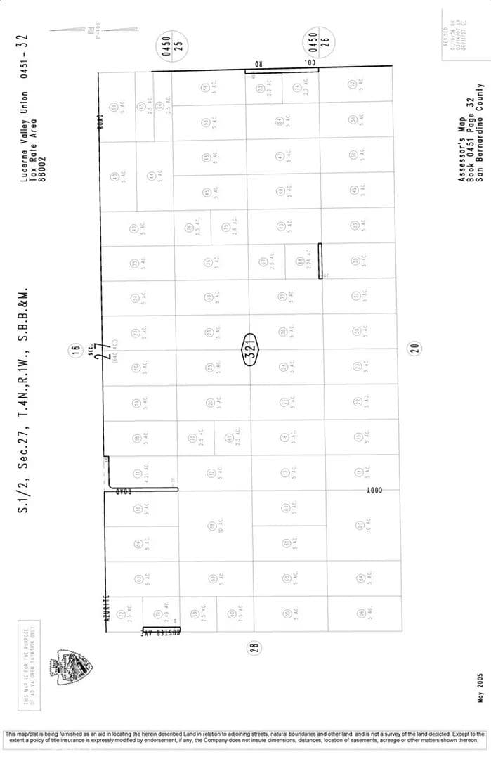 Vacant Land in Lucerne Valley - Lucerne Valley, California, 92356