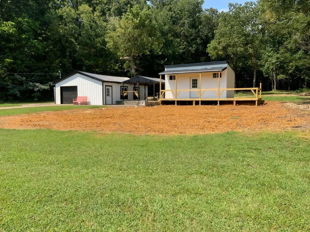 13.3 Acres with Power, septic well and Buildings in Stewart County - Dover, Tennessee, 37058