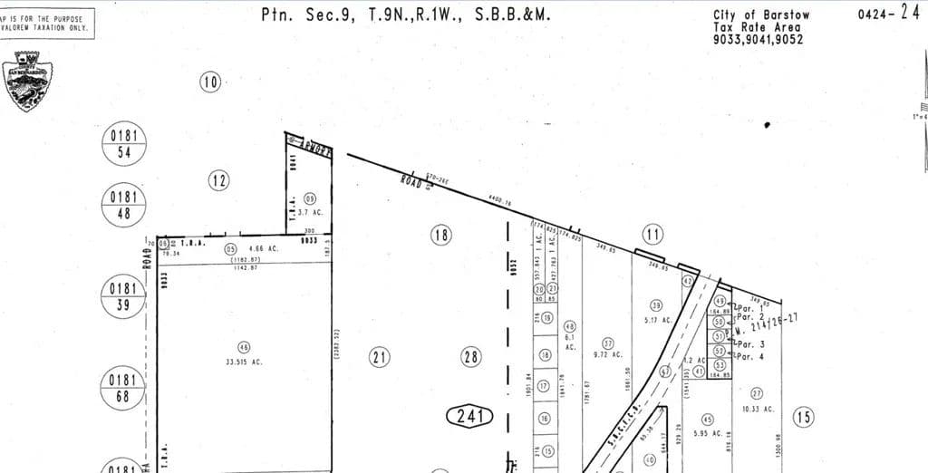 Vacant Land in Barstow - Barstow, California, 92311